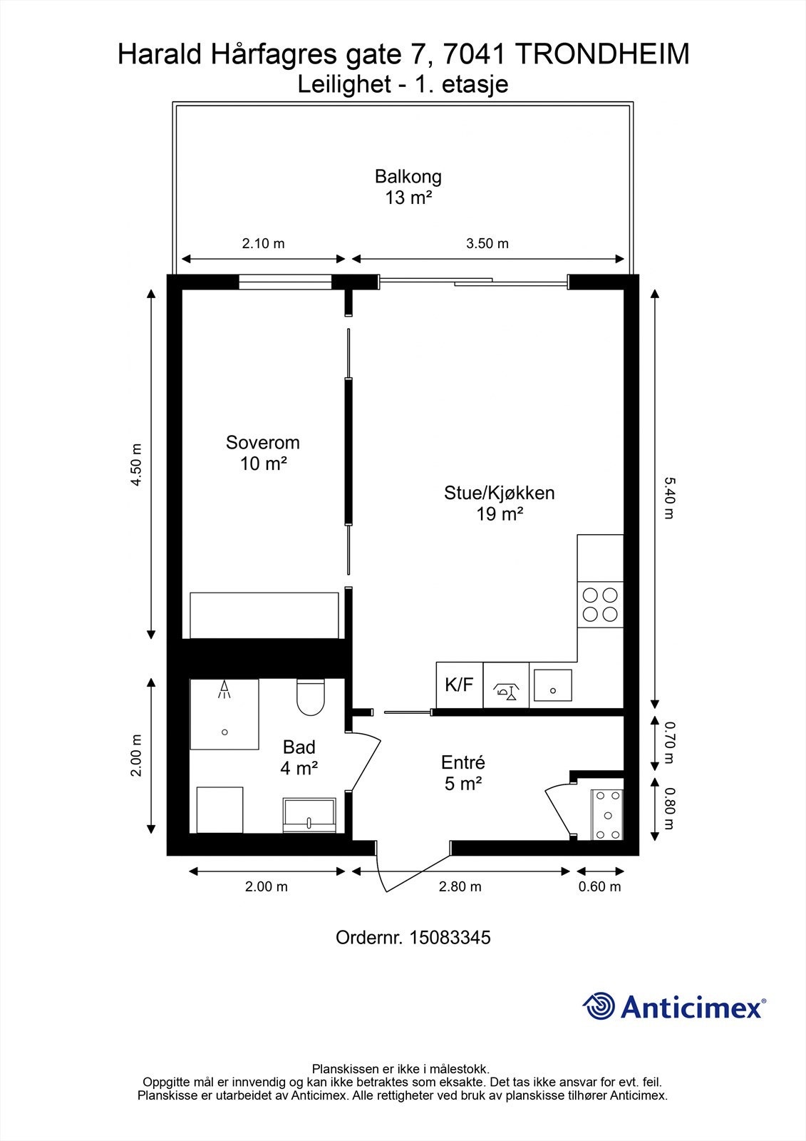 Planskisse. Galleribilde