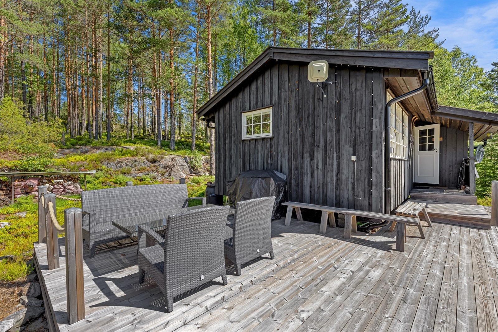 Fasade har blitt malt siden fotografering Galleribilde