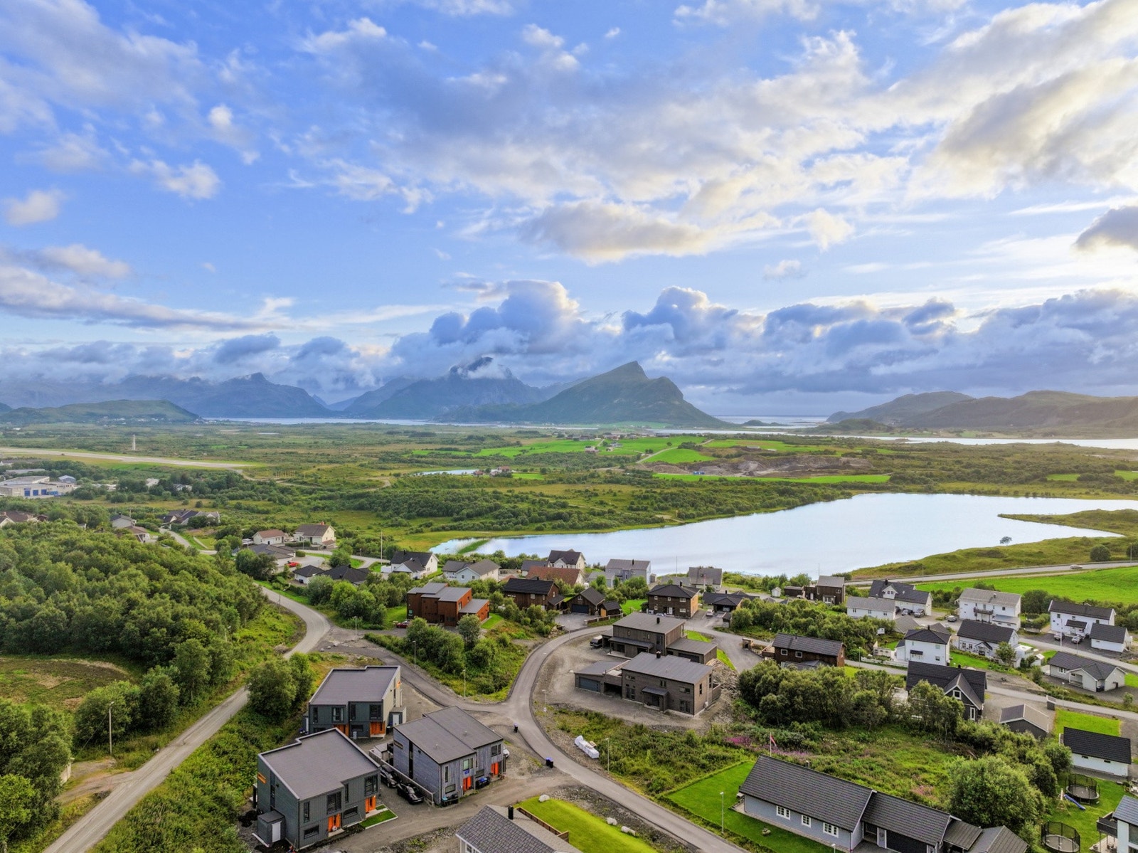 Fantastisk oversikt over området. Galleribilde