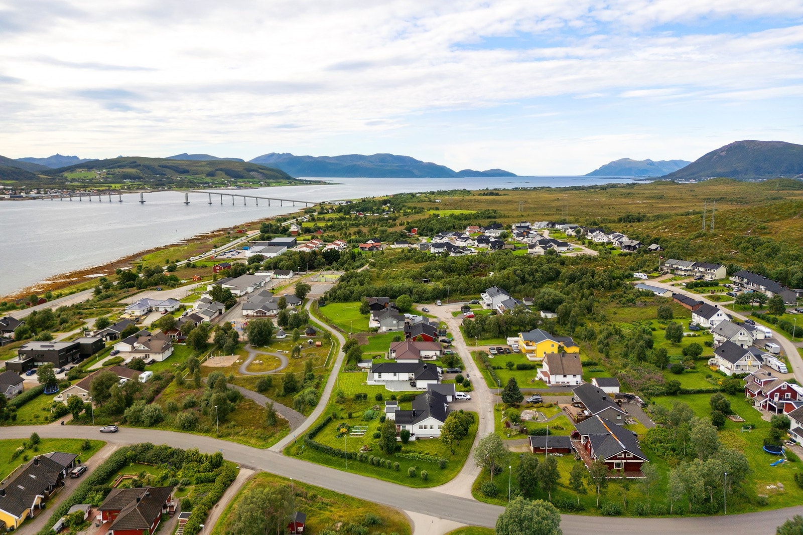 Eiendommen ligger fint til på Strand I i blindgate. Galleribilde