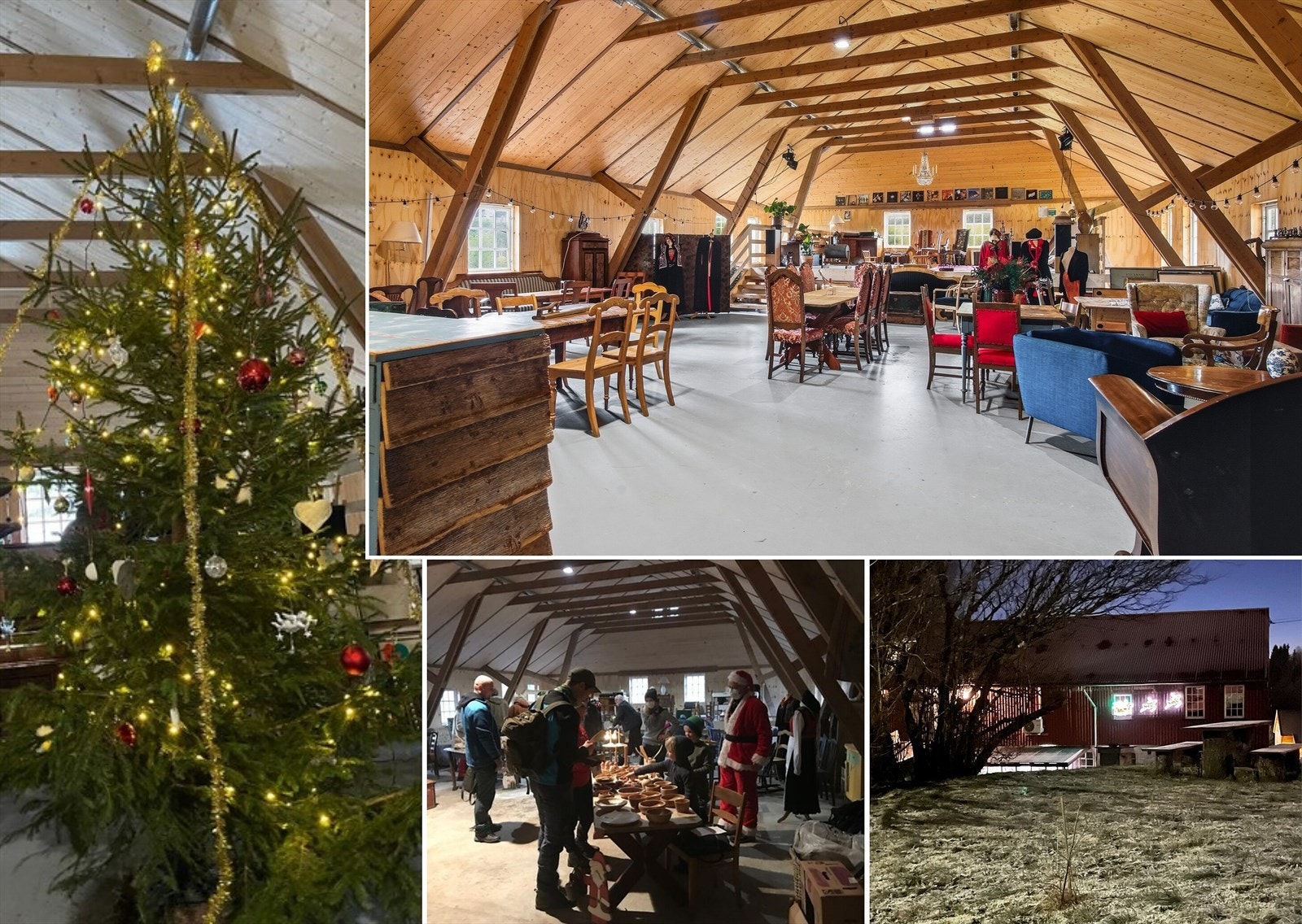 "Julegrøt på låven" Galleribilde