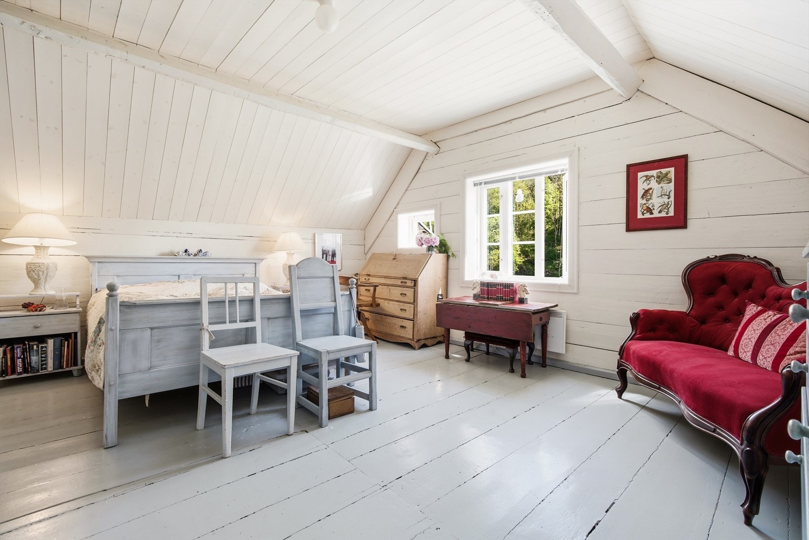 Soverom i bolighuset Galleribilde