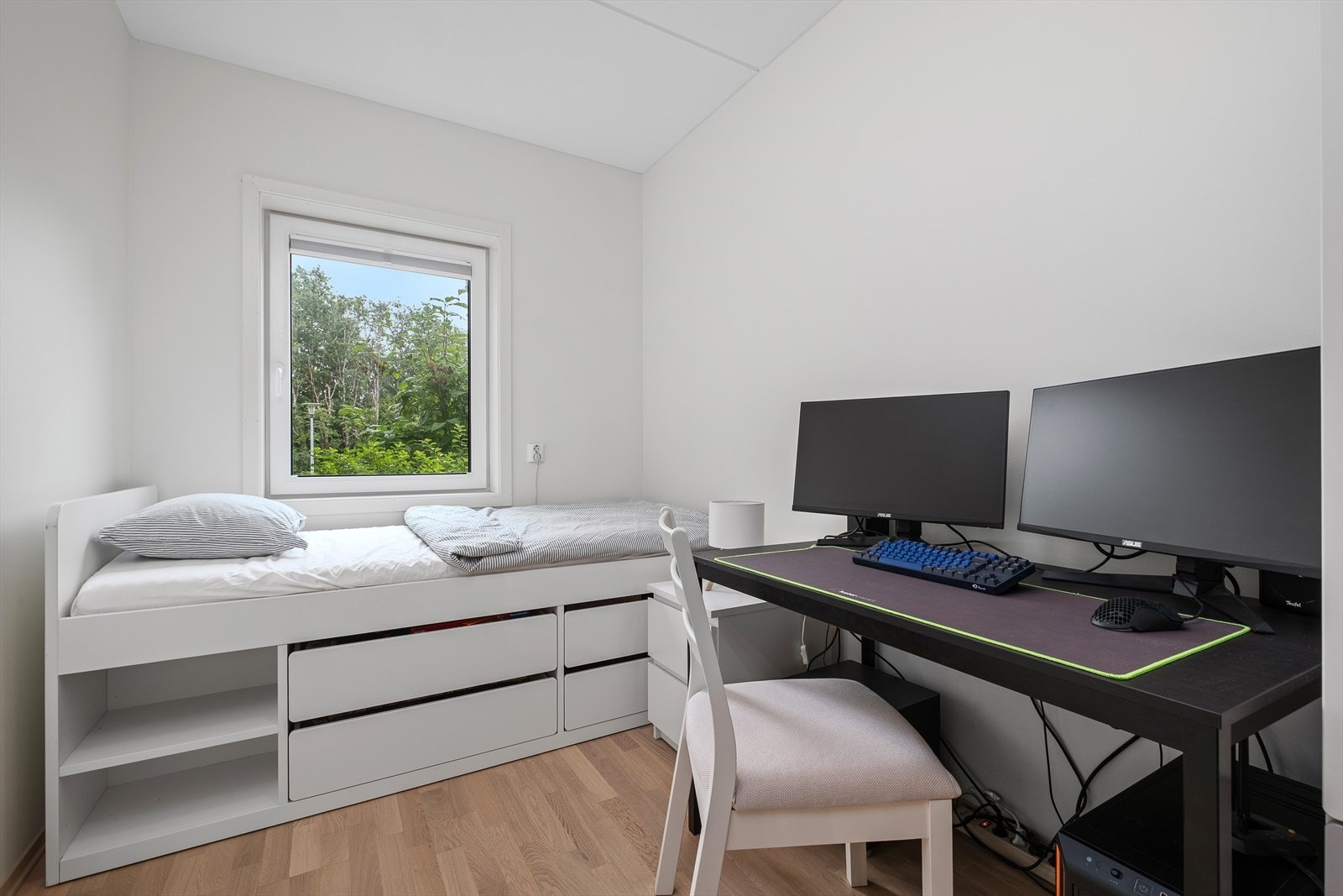 Siste soverom ligger i tilknytning entré og er på 7m². Galleribilde