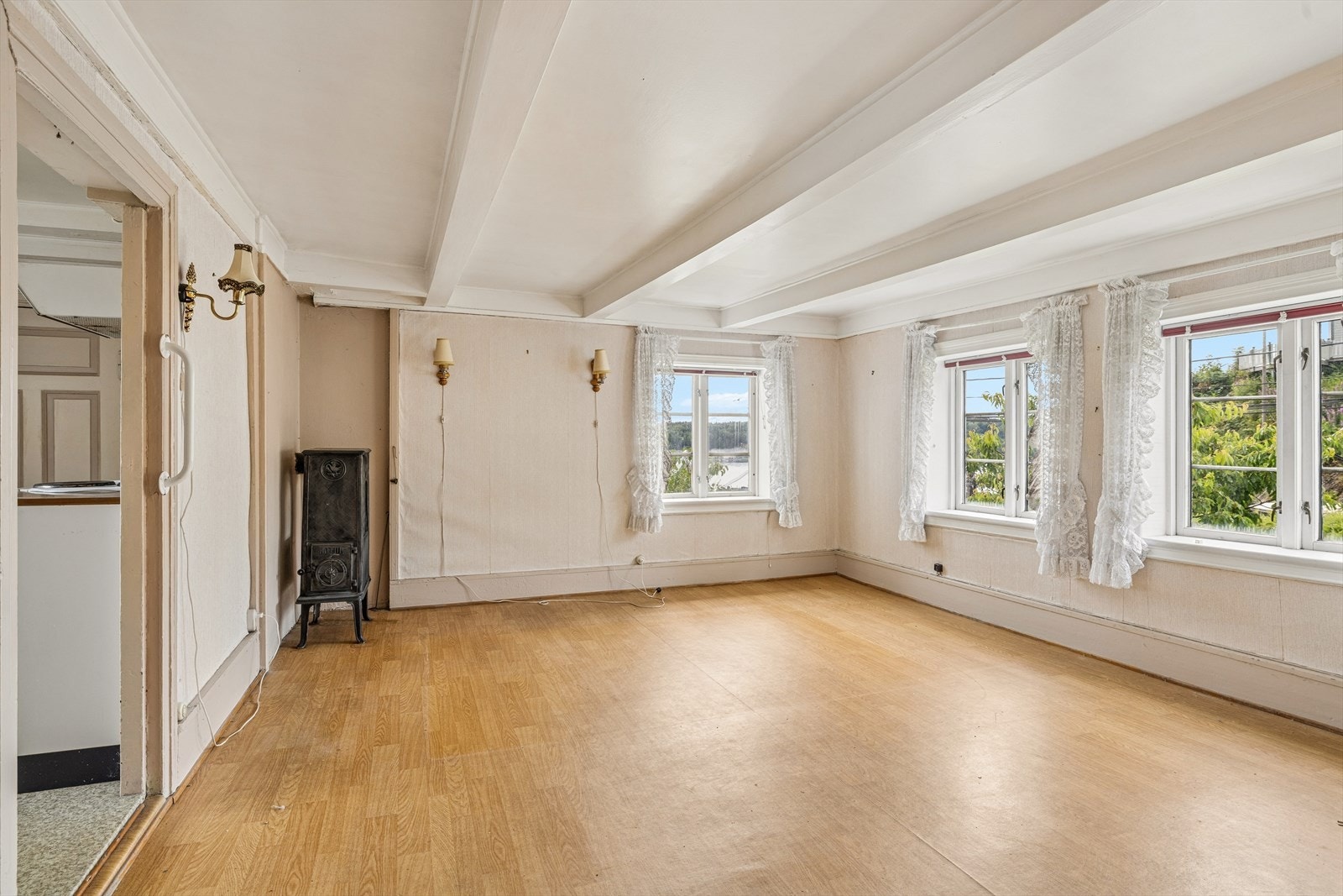 Stue på loft (opprinnelig del). Galleribilde