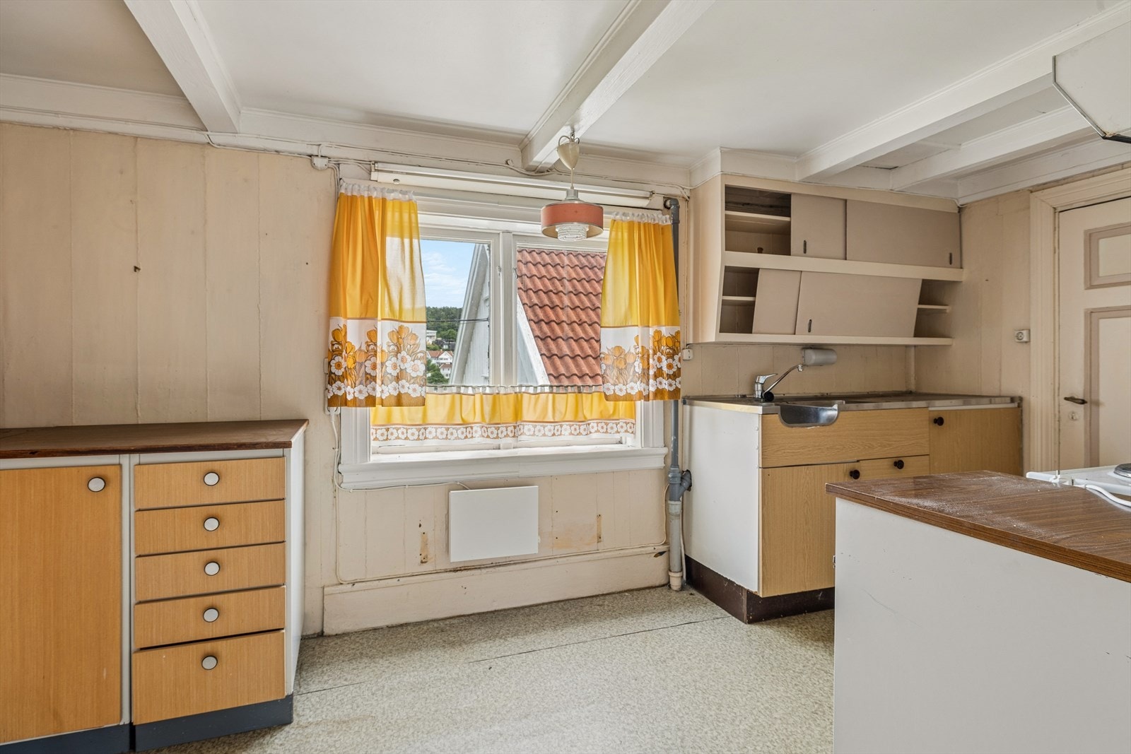 Kjøkken på loft (opprinnelig del). Galleribilde