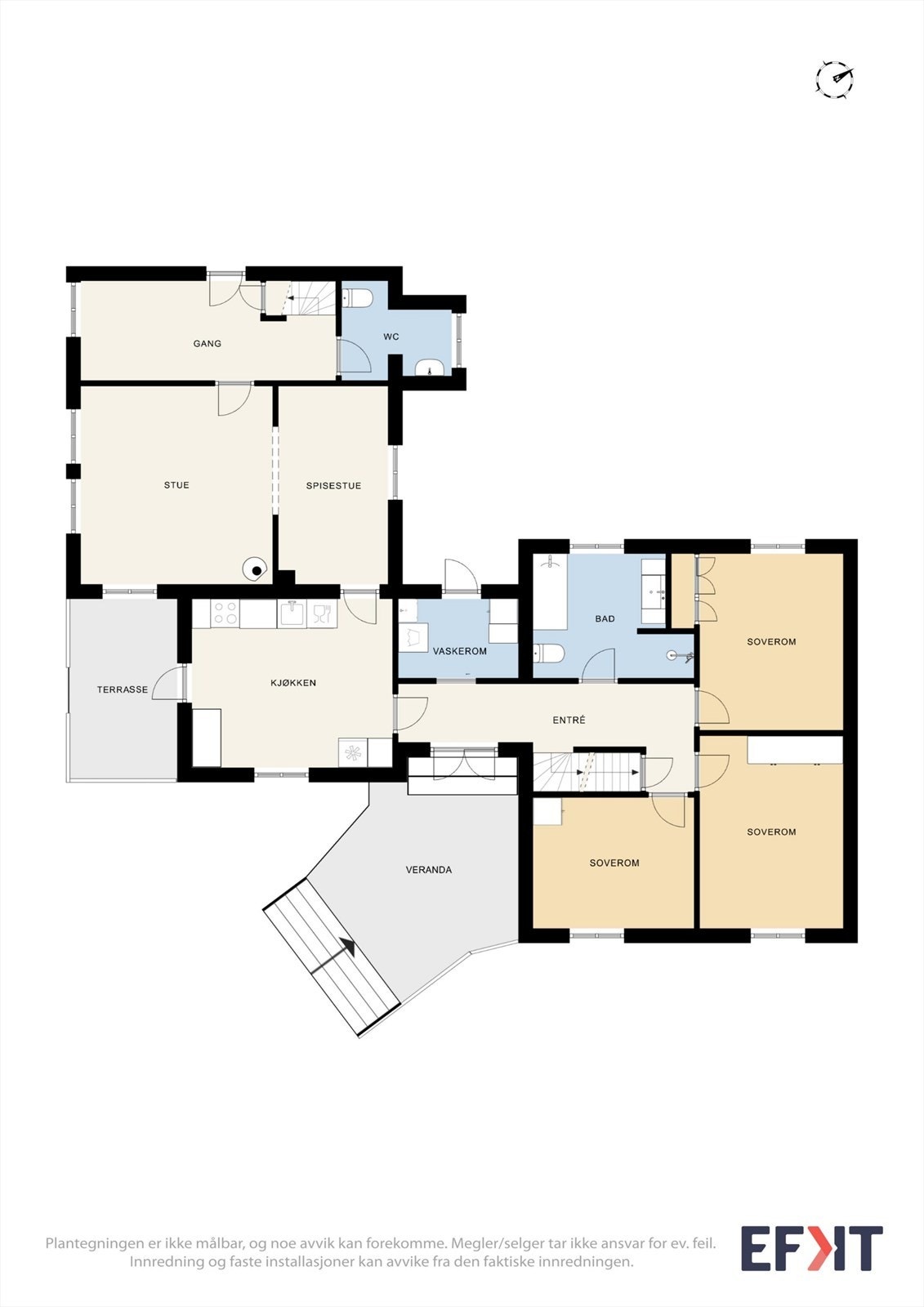 Plantegning Hovedetasje Galleribilde