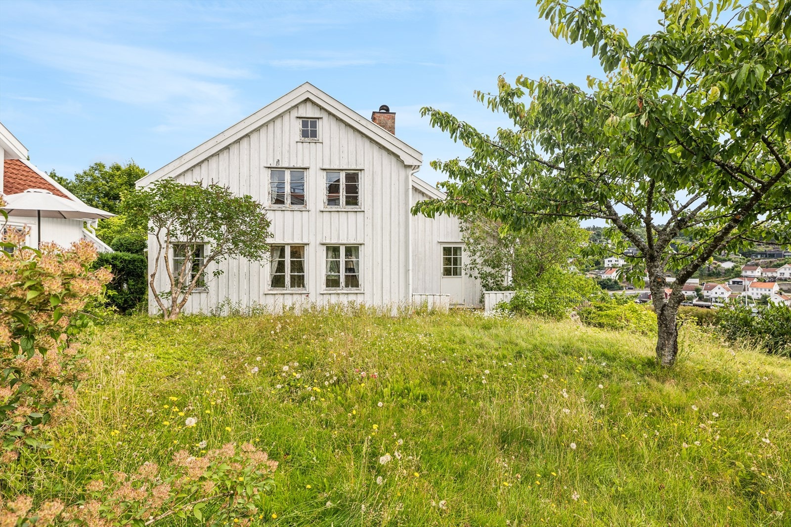 Hagen med utgang fra kjøkken. Galleribilde