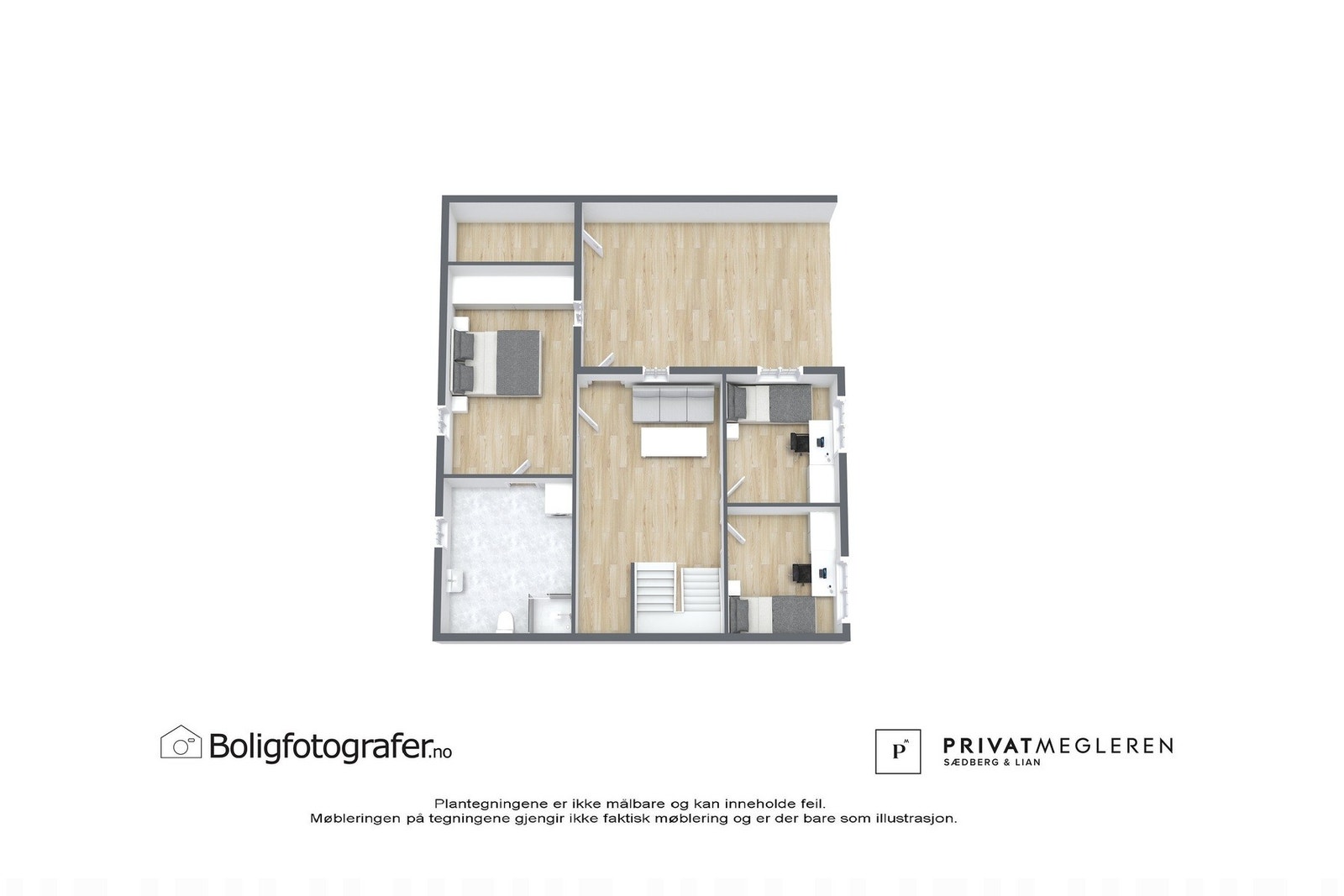 Plantegning 2. etasje - Ringveien 30 Galleribilde