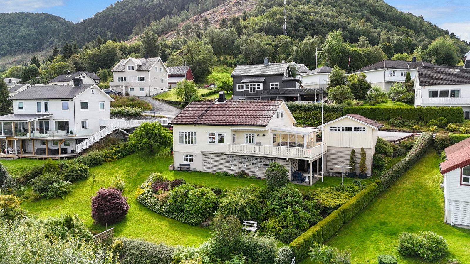 Dronefoto. Galleribilde
