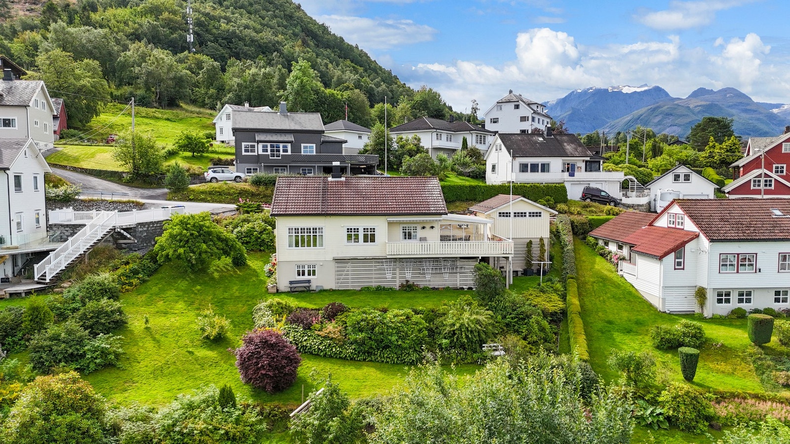 Dronefoto. Galleribilde