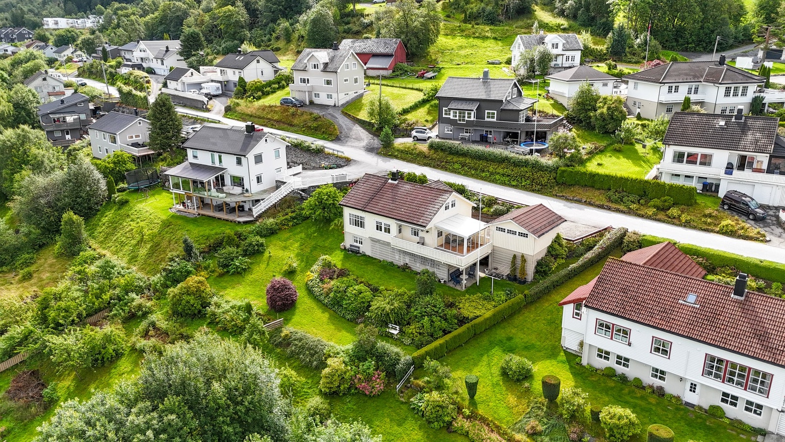 Dronefoto. Galleribilde