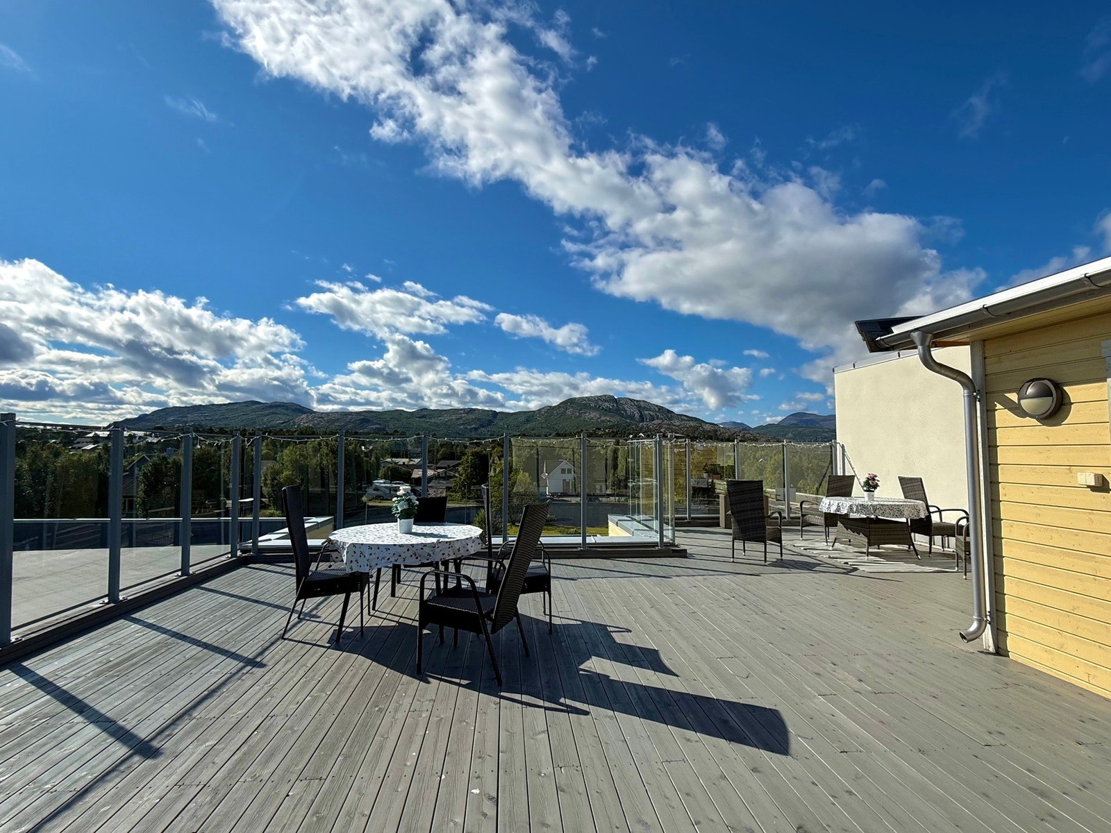 Felles takterrasse i sameiet Galleribilde