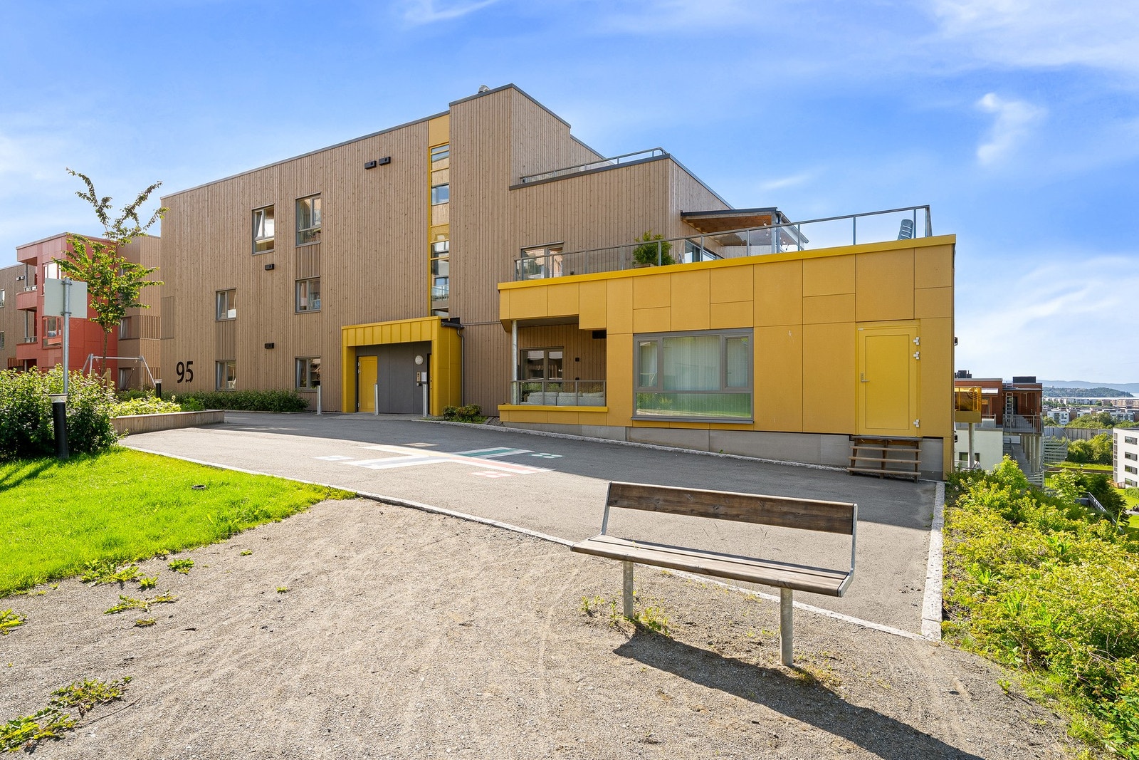 Fasadebilde. Galleribilde