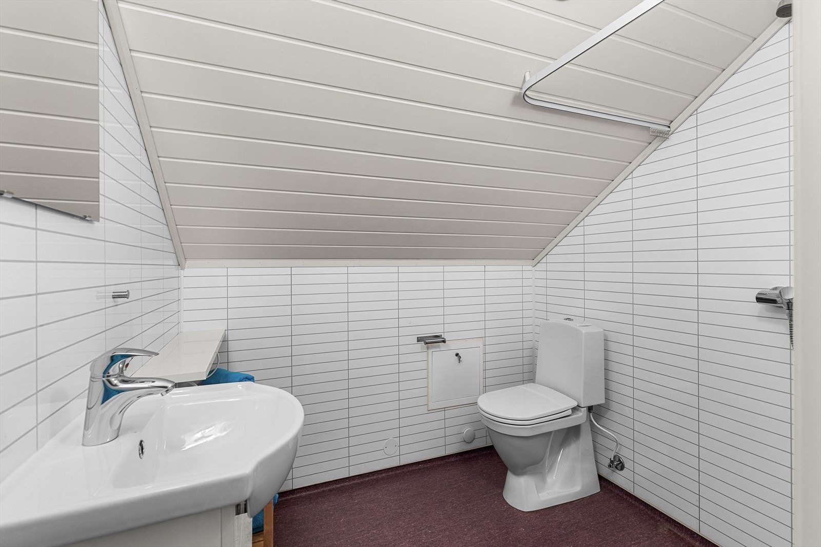 Loftets bad på 2.5m². Galleribilde