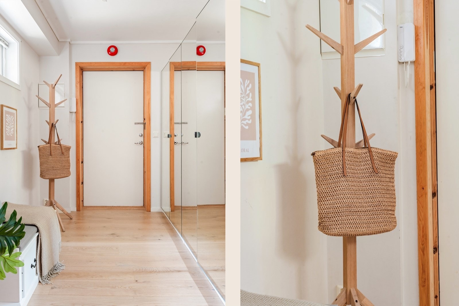 Velkommen inn | Du møtes av en lys og romslig èntre med stor skyvedørsgarder! Galleribilde