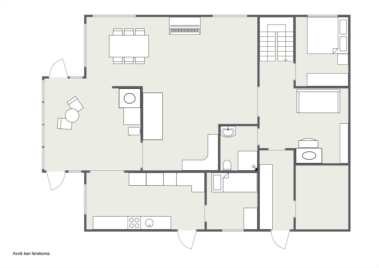 Planteikning 2D Underetasje Galleribilde