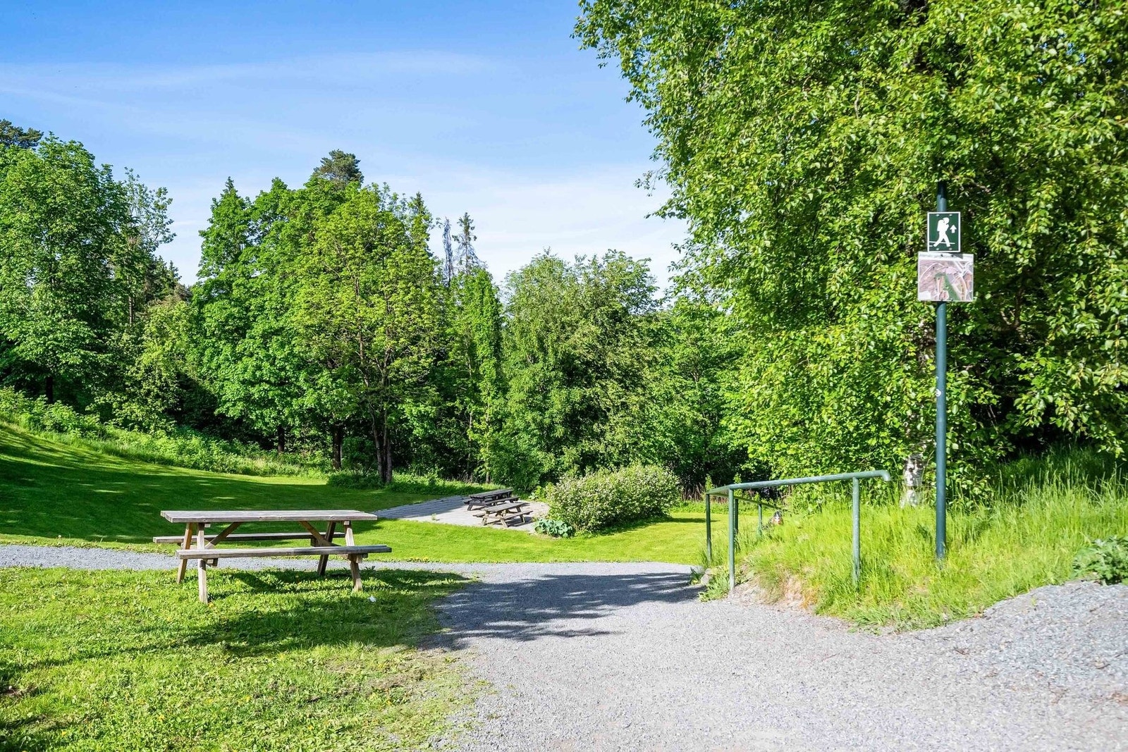 Det er flere koselige turområder i nærområdet Galleribilde