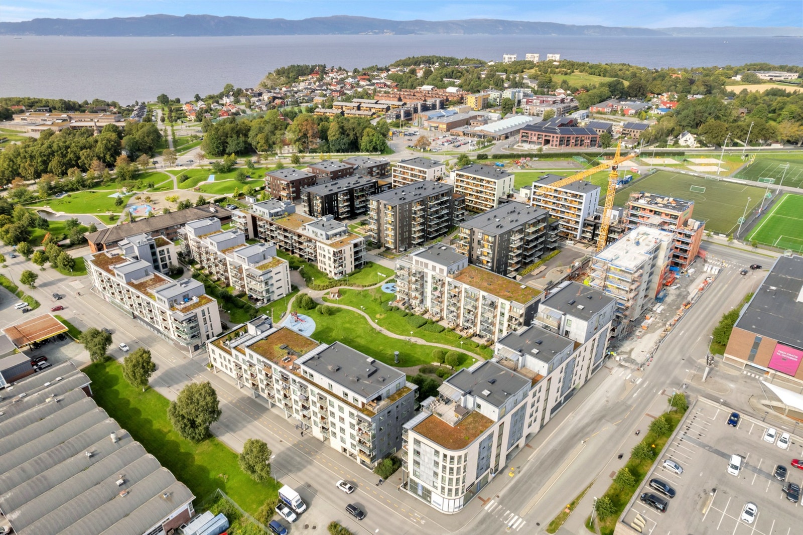 Oversiktsbilde over Ladebyhagen. Galleribilde