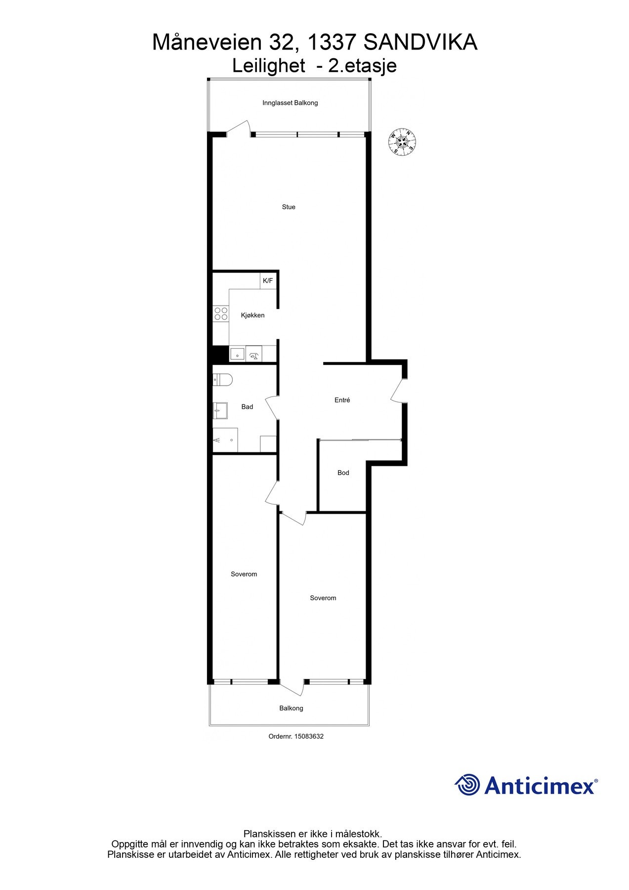 Plantegning Galleribilde