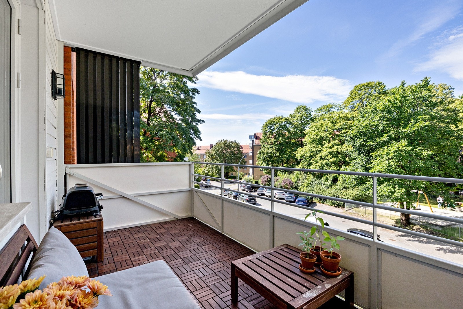 Romslig balkong ca 8 kvm Galleribilde