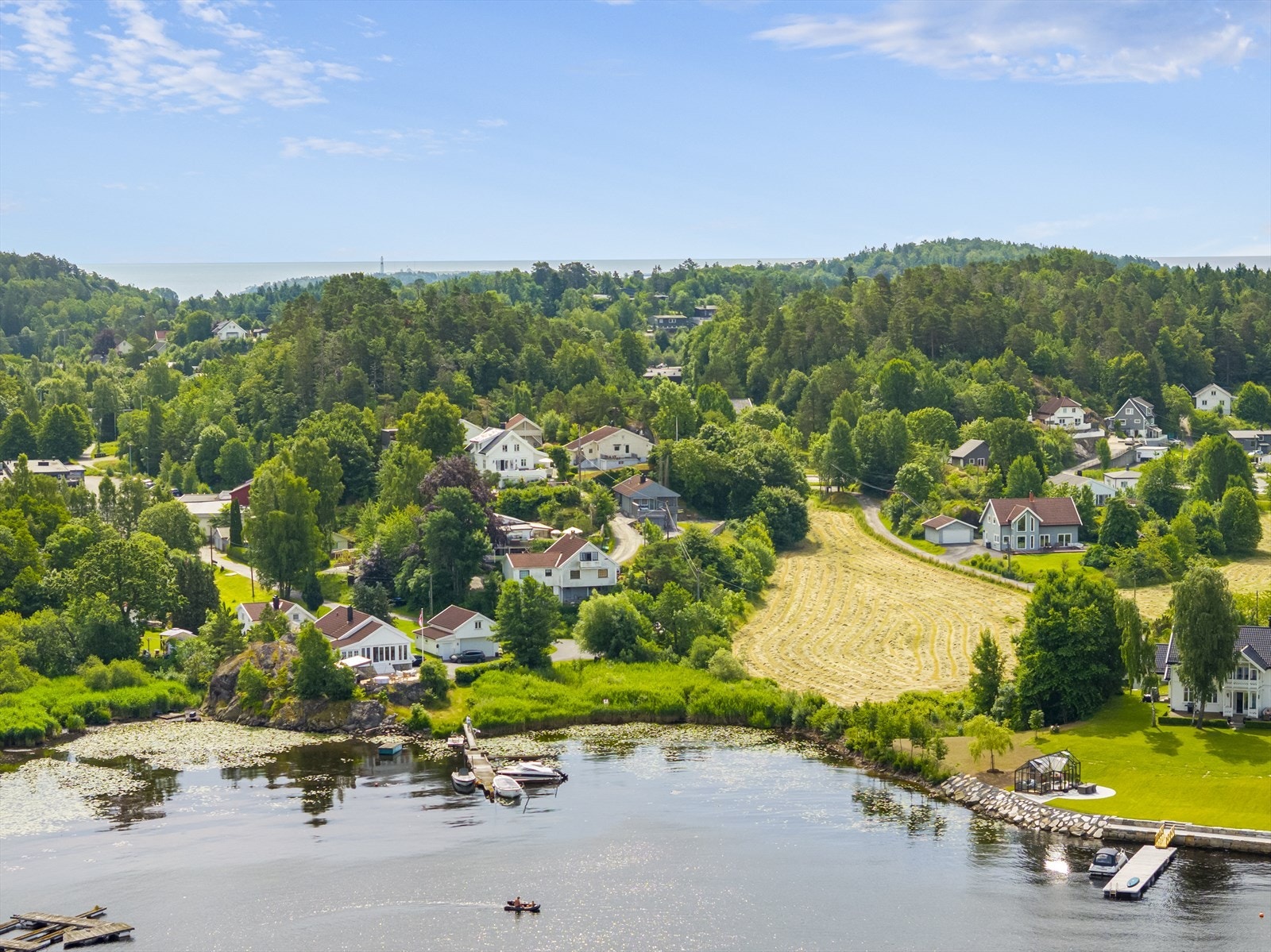 Dronebilde - Bryggeveien 13 Galleribilde