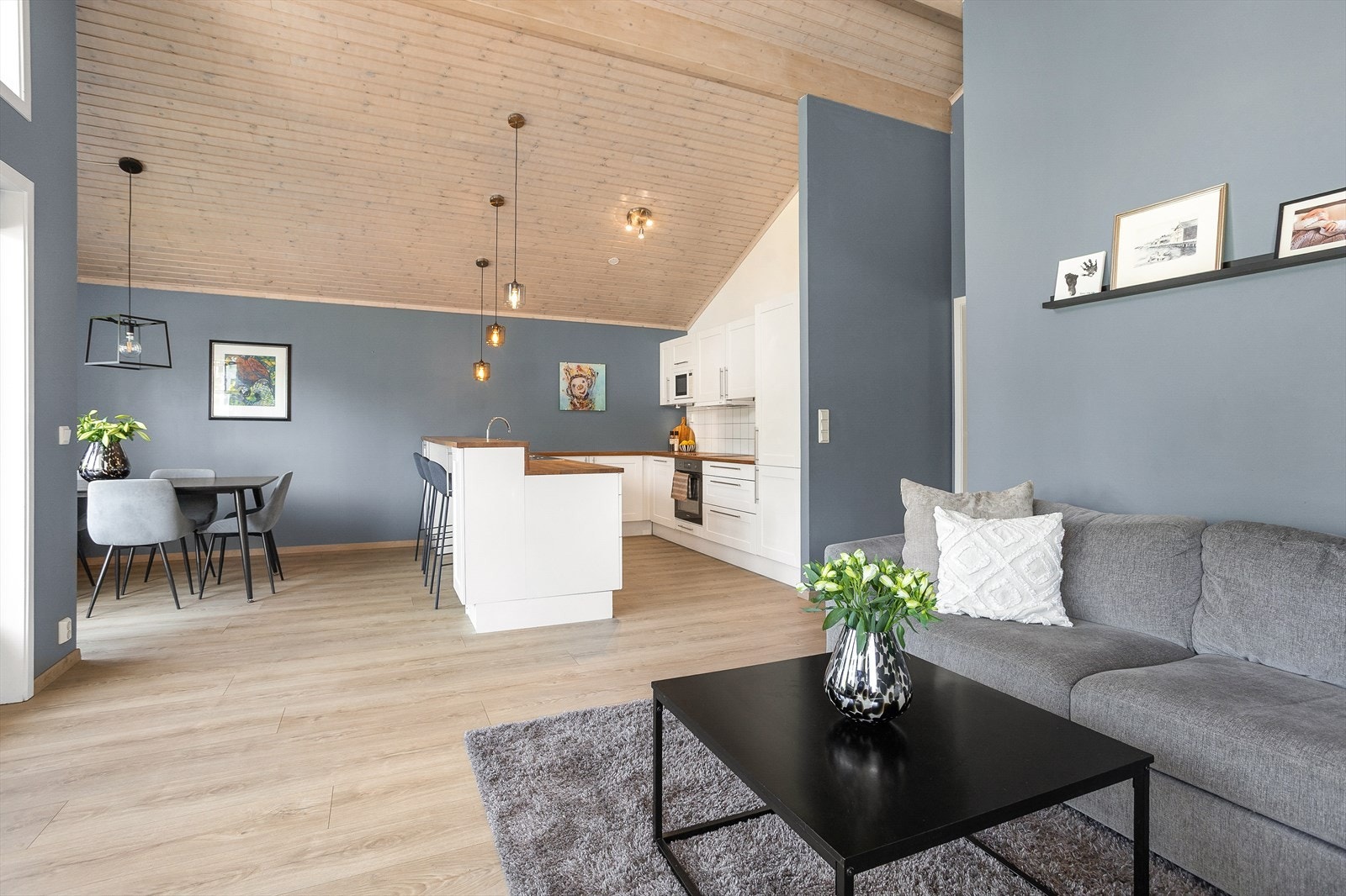 Oppholdsrommet har gode møbleringsmuligheter. Galleribilde