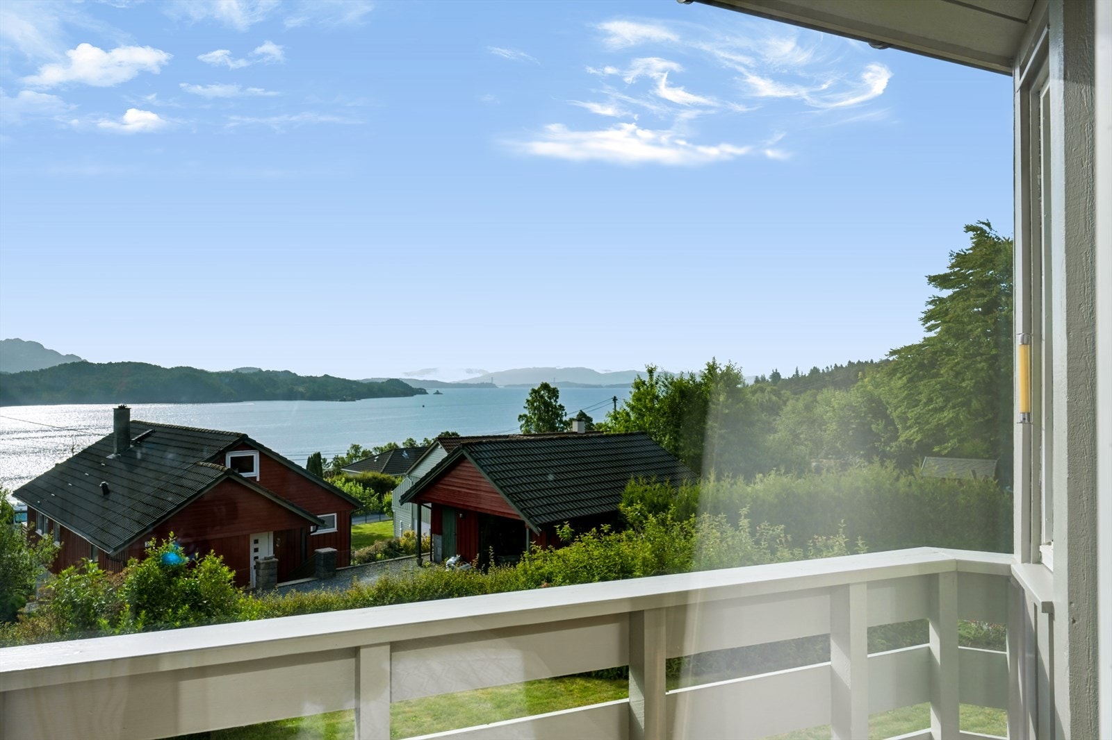 Utsikt fra balkongen. Galleribilde
