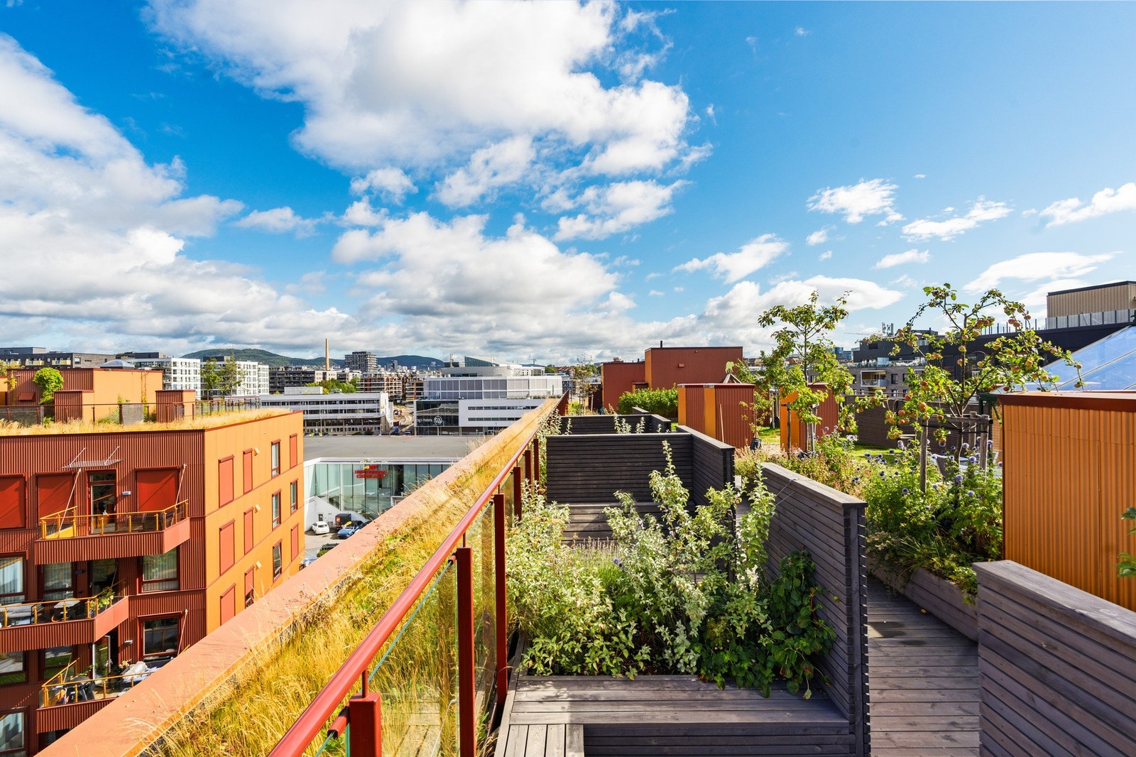 God utsikt over Oslo Galleribilde