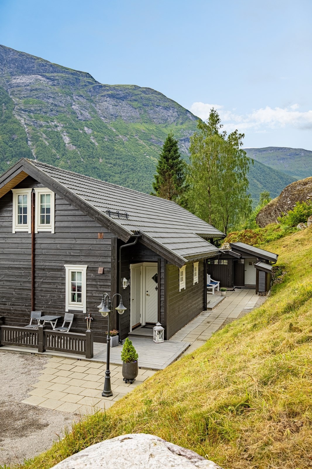 Dette er en velholdt hytte med gjennomgående god standard Galleribilde