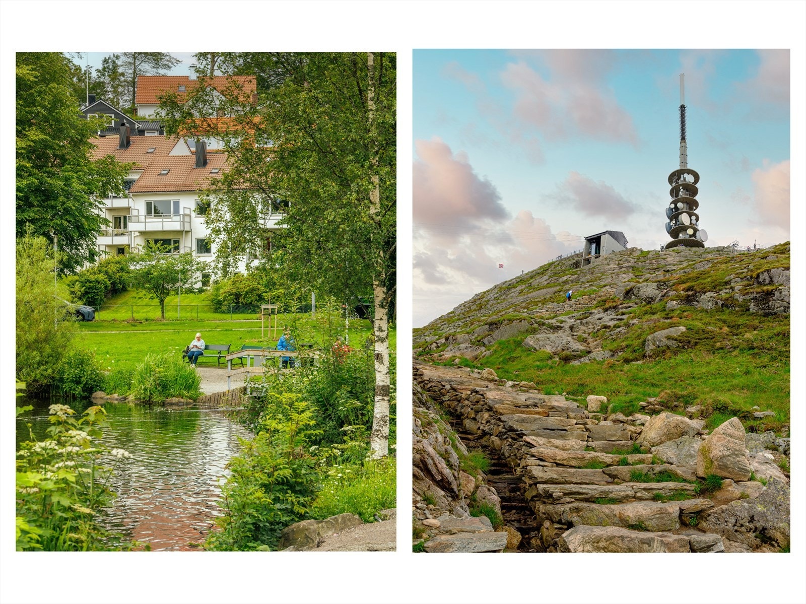 Trappene opp til Ulriken er også noe å anbeffale Galleribilde