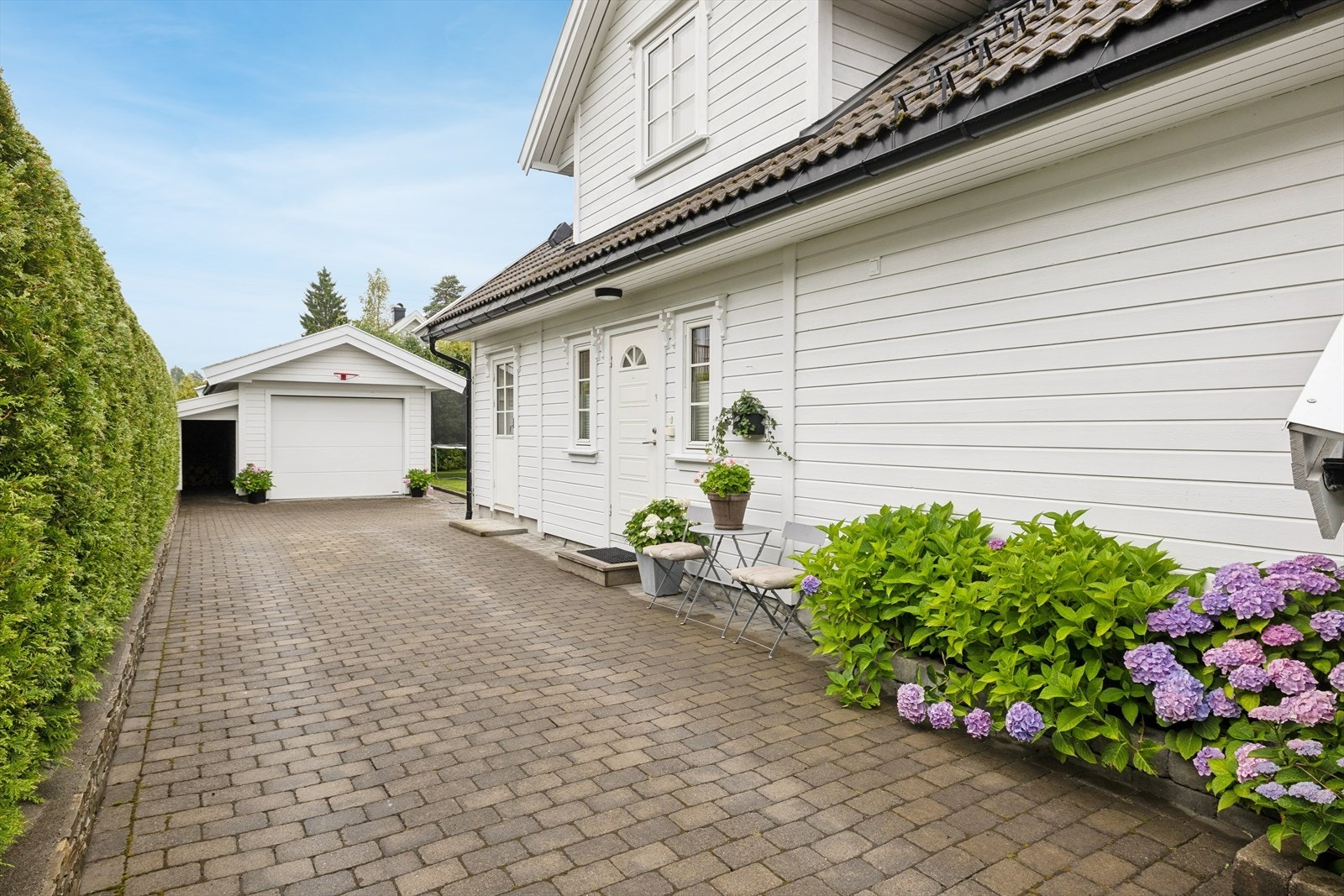 Treningsrom/bod i hagen. Areal 21 kvm Galleribilde