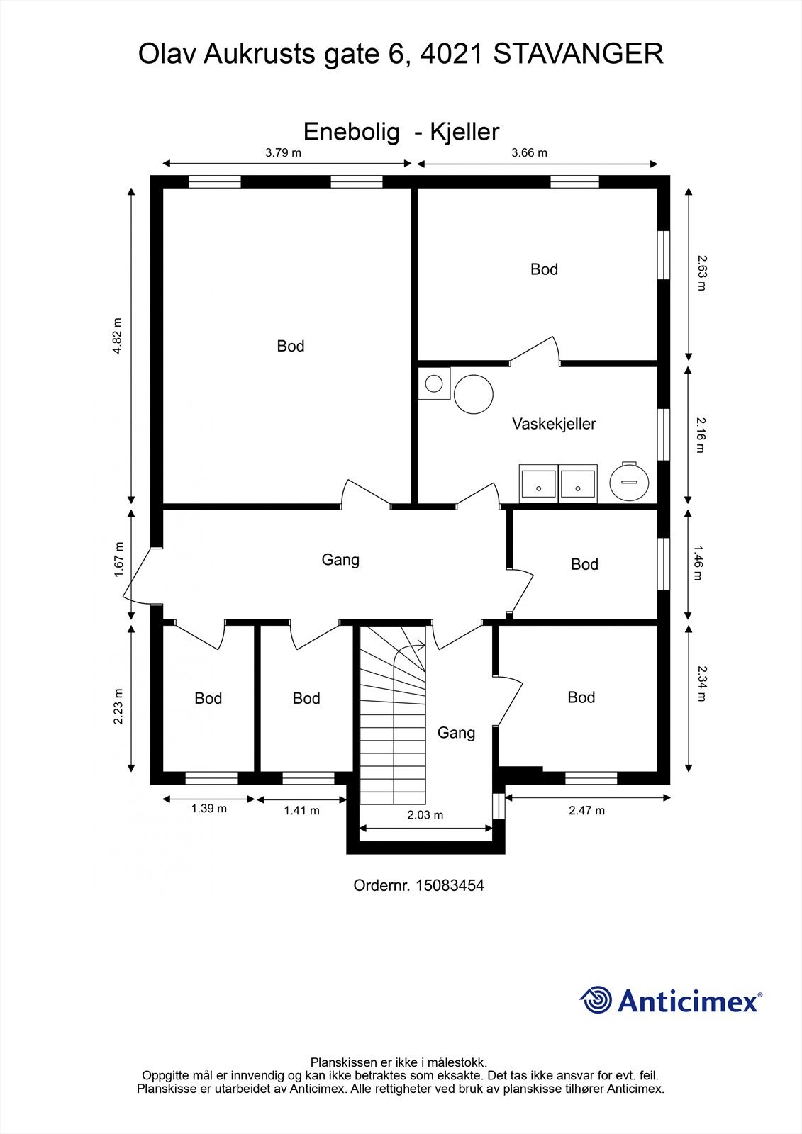 Plantegning - Kjeller Galleribilde