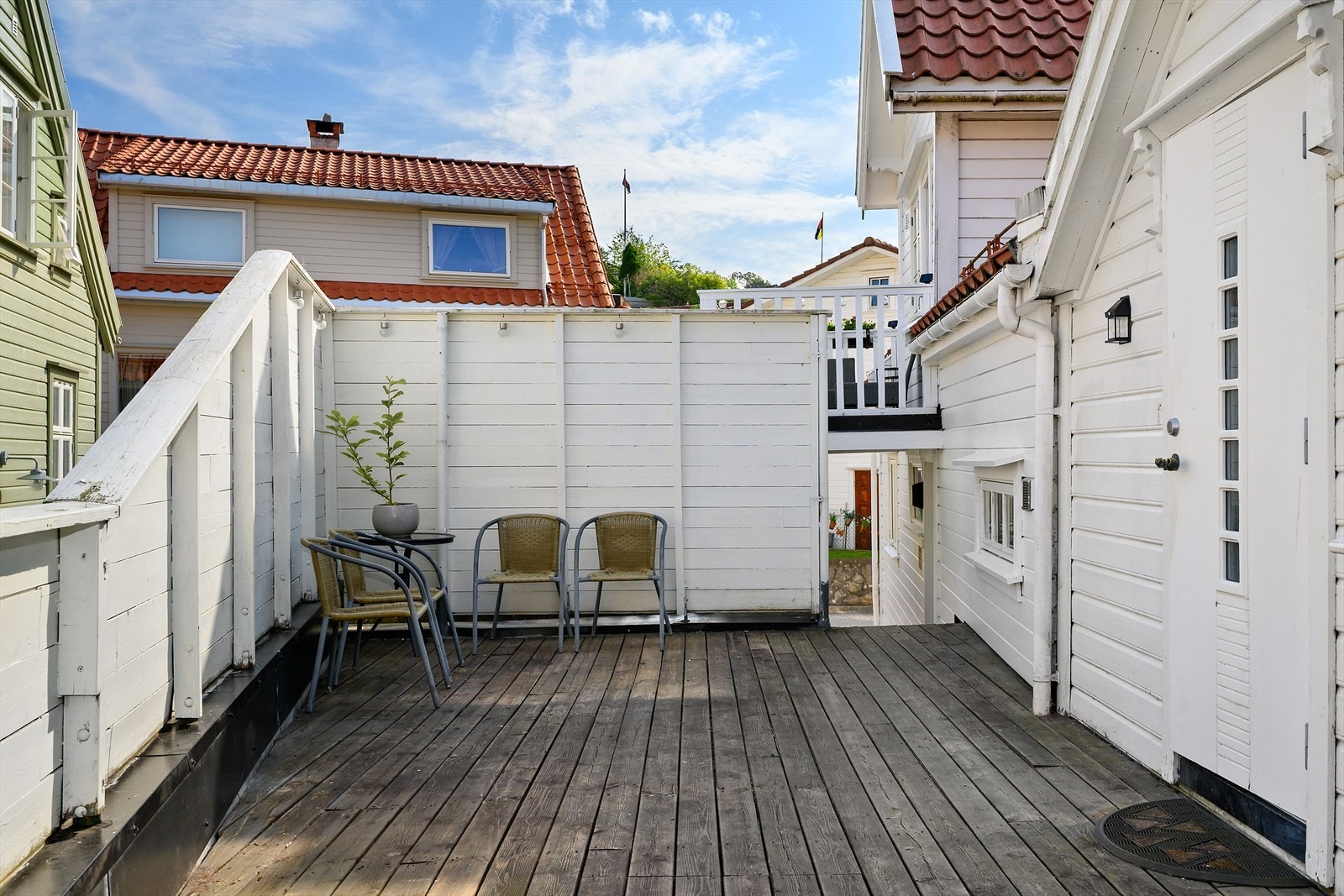 Koselig inngangsparti Galleribilde