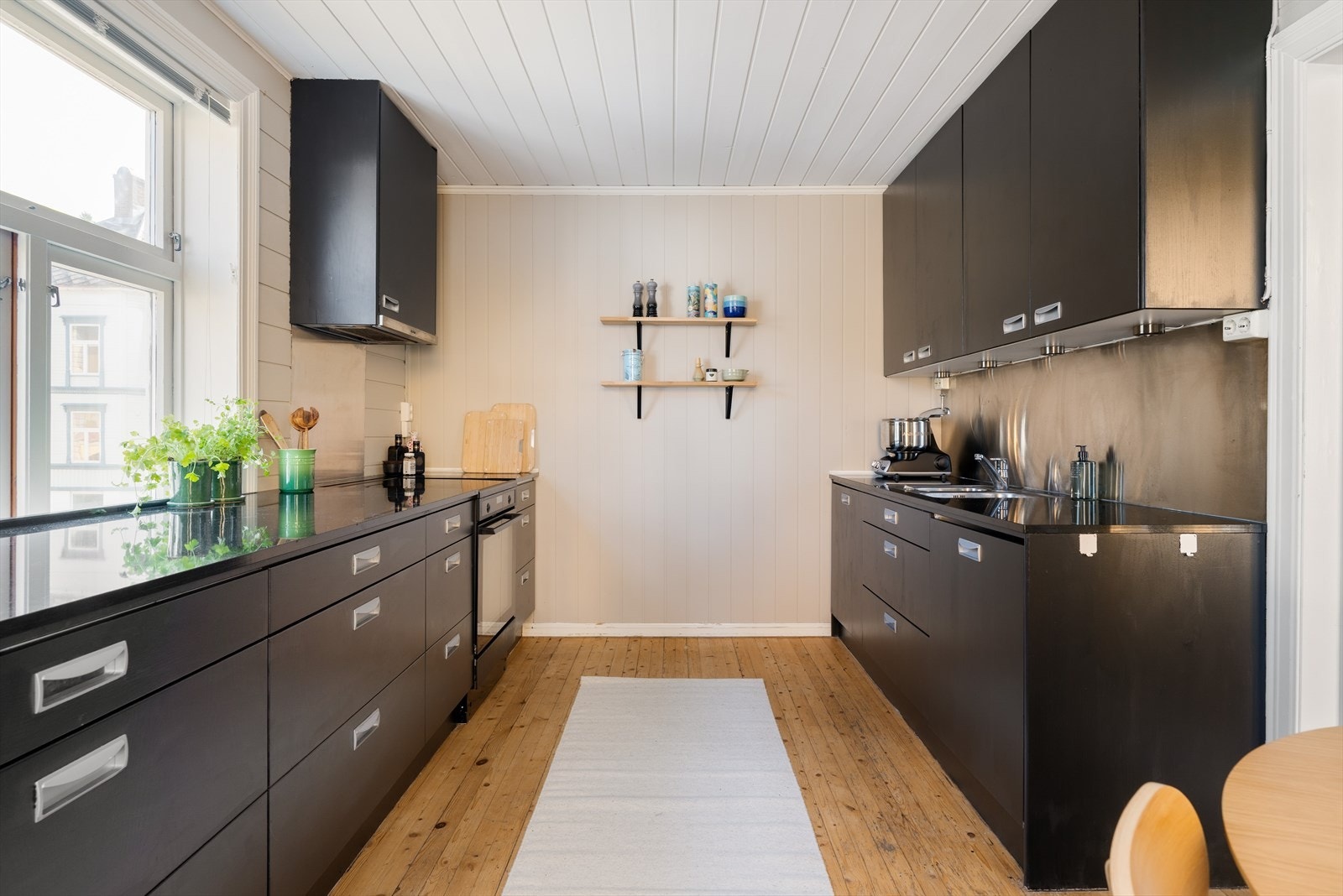 Her får man også vindu på to vegger og godt med lysinnslipp. Galleribilde