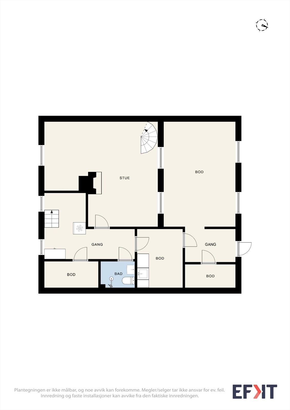 Plantegning - Kjeller Galleribilde