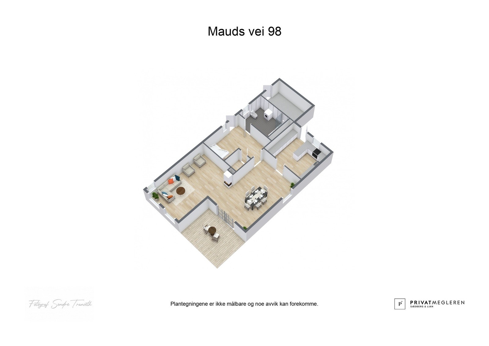 Plantegning 1. etasje - ikke målsatt, kun en illustrasjon. Galleribilde