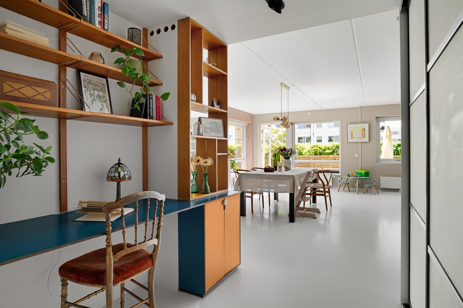 I dag ligger felleskostnader på 6785,- i mnd. Galleribilde