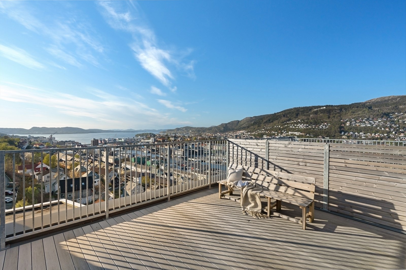 Enkel adkomst til felles takterrasse Galleribilde