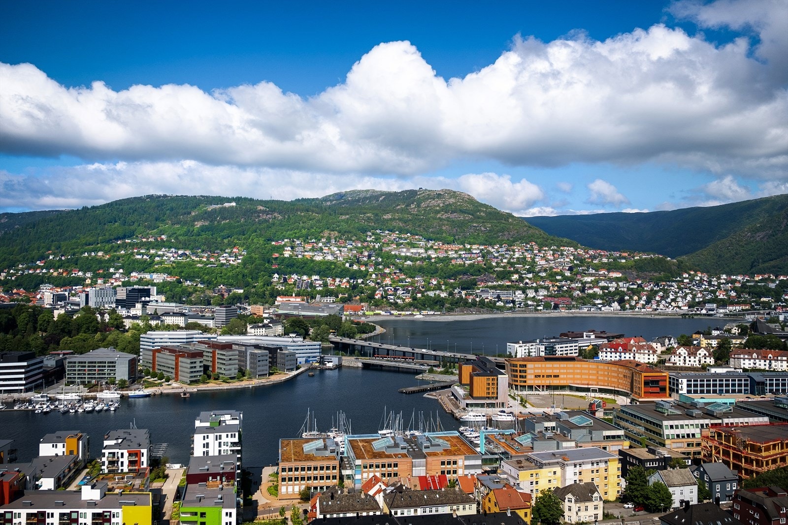 Utsikten er det ingenting å klage på Galleribilde