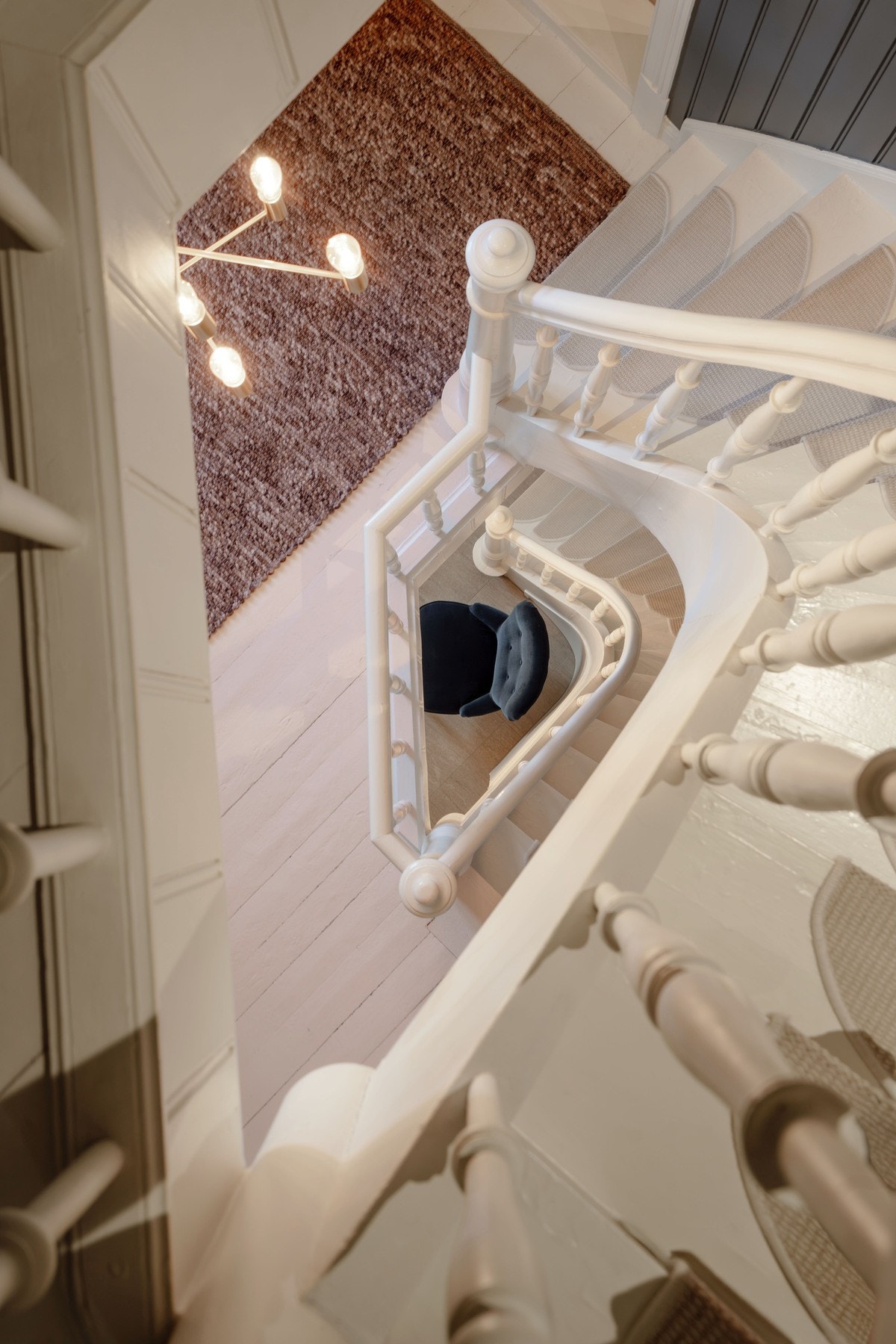 Den originale trappen er oppgradert, men "sjelen" er intakt. Galleribilde