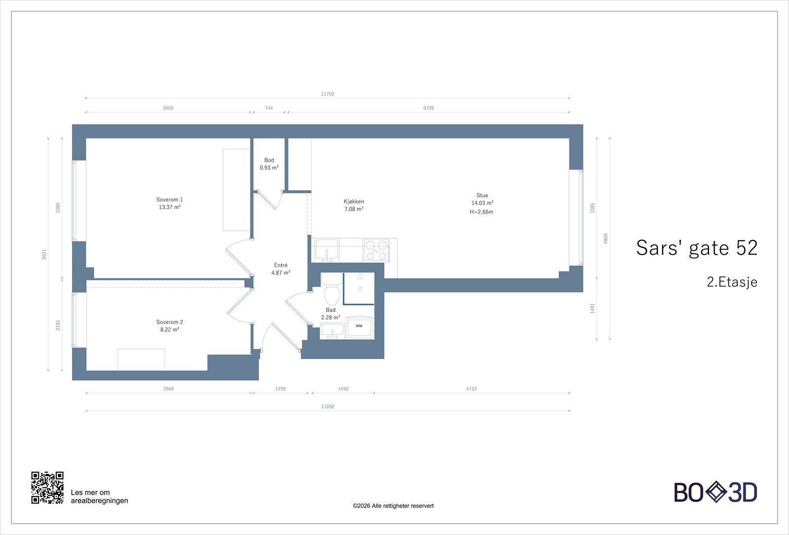 Plantegning. Galleribilde