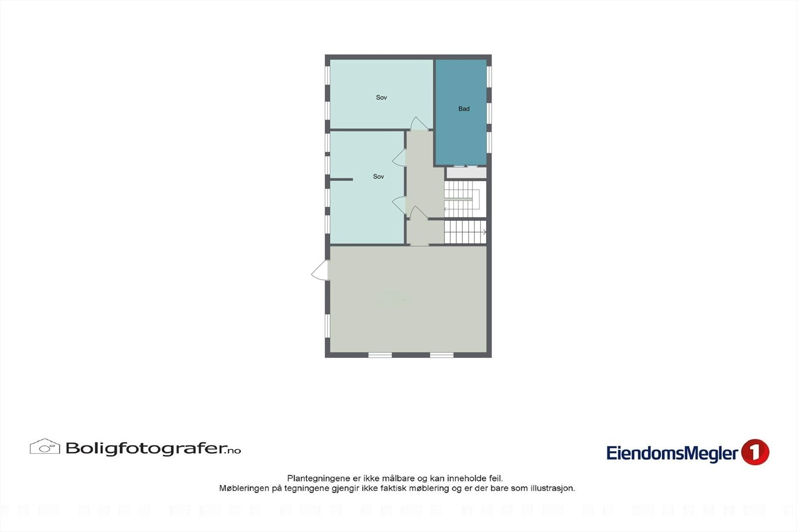 Plantegning 1. etasje. Galleribilde