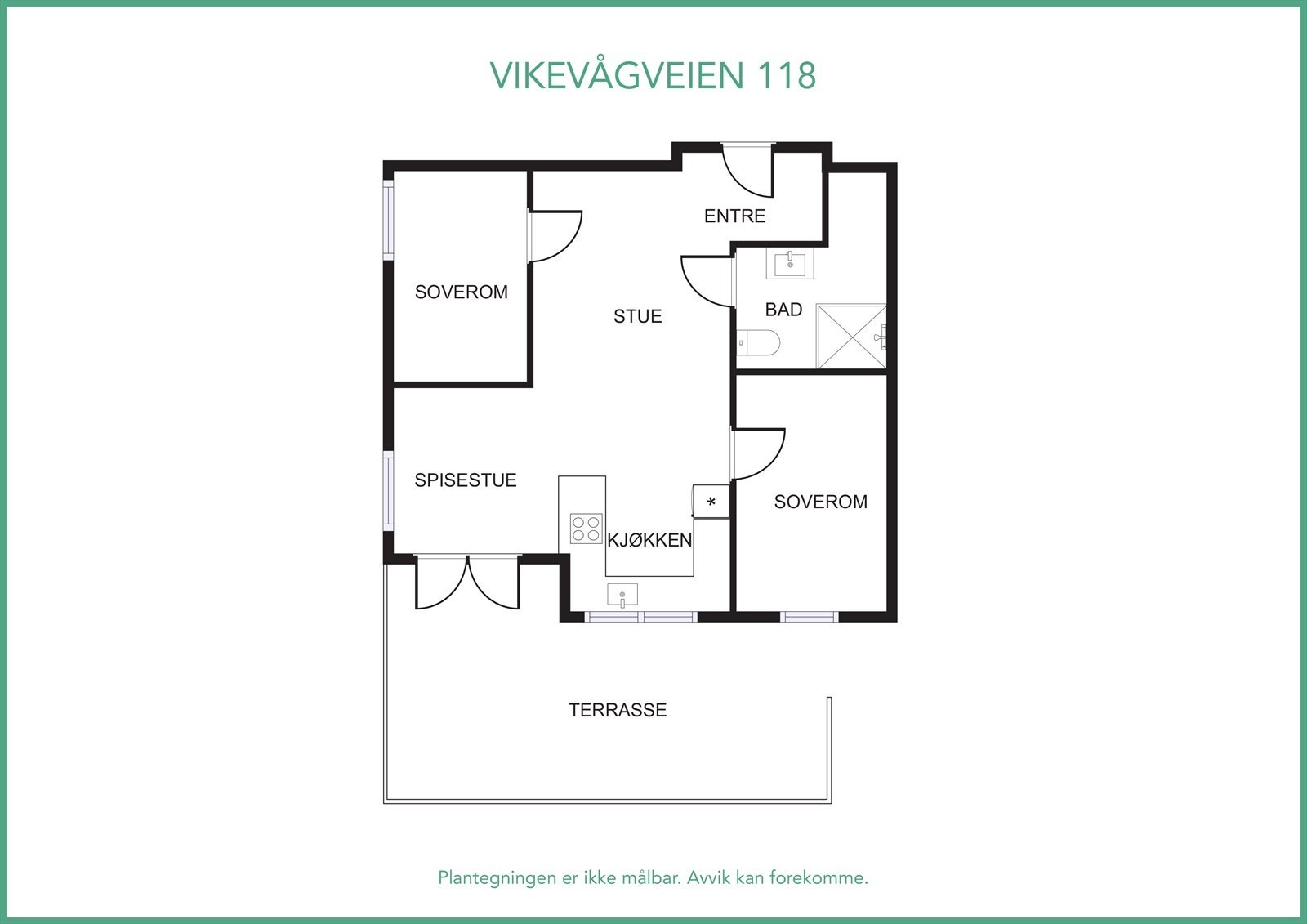 Plantegning Galleribilde