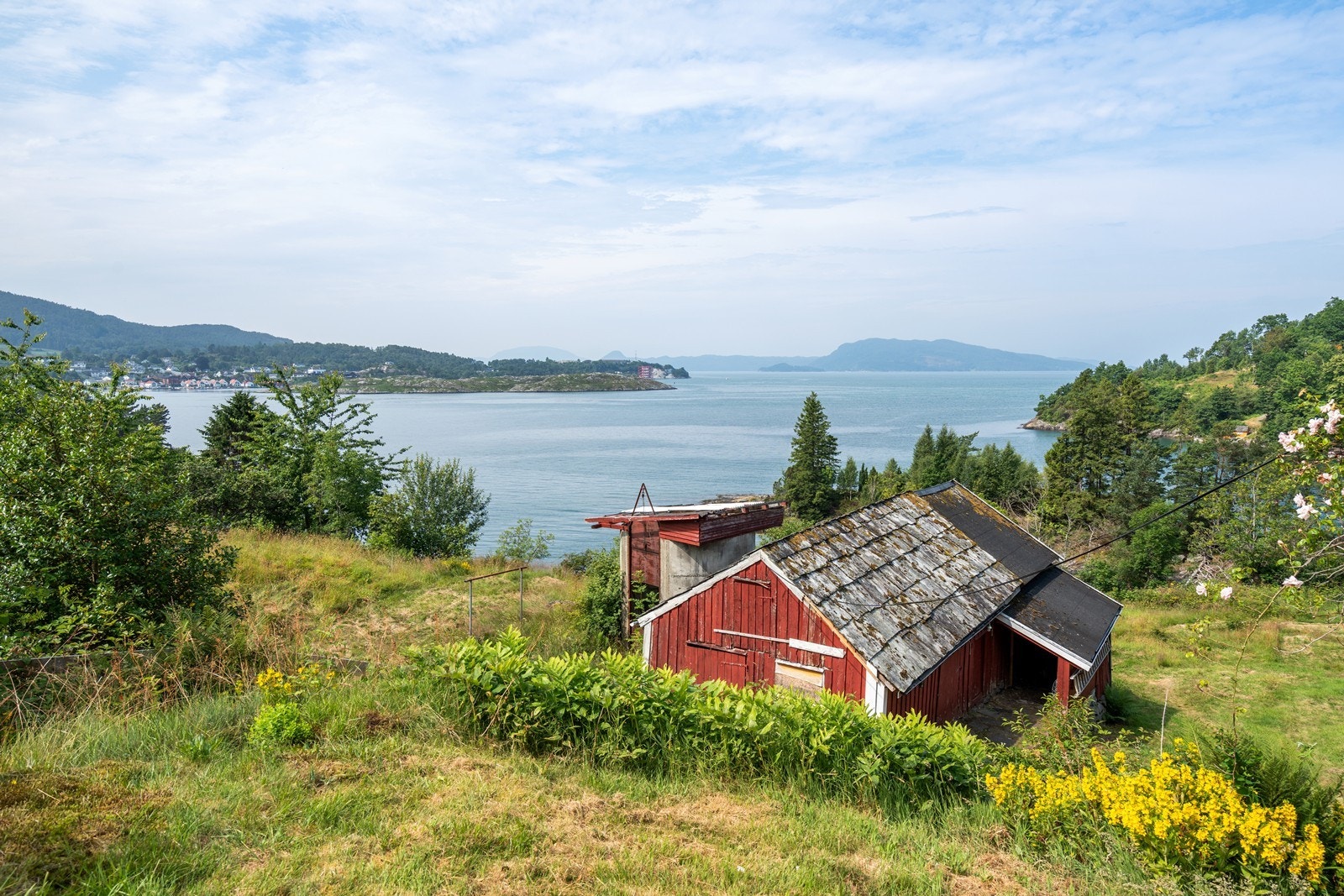 Eiendommen har også en eldre låve. Galleribilde