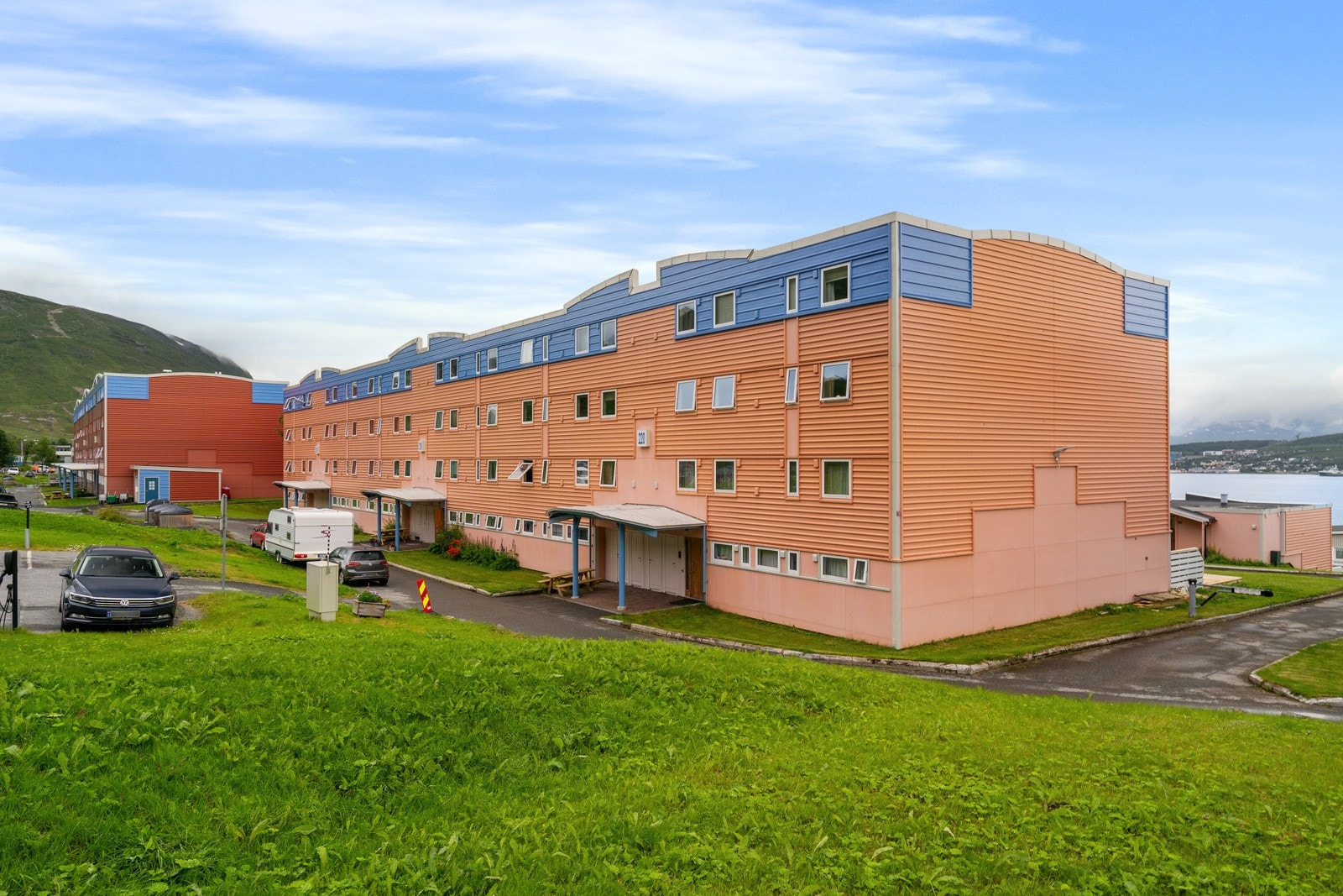 Grønne uteområder bidrar til et attraktivt og trivelig bomiljø.