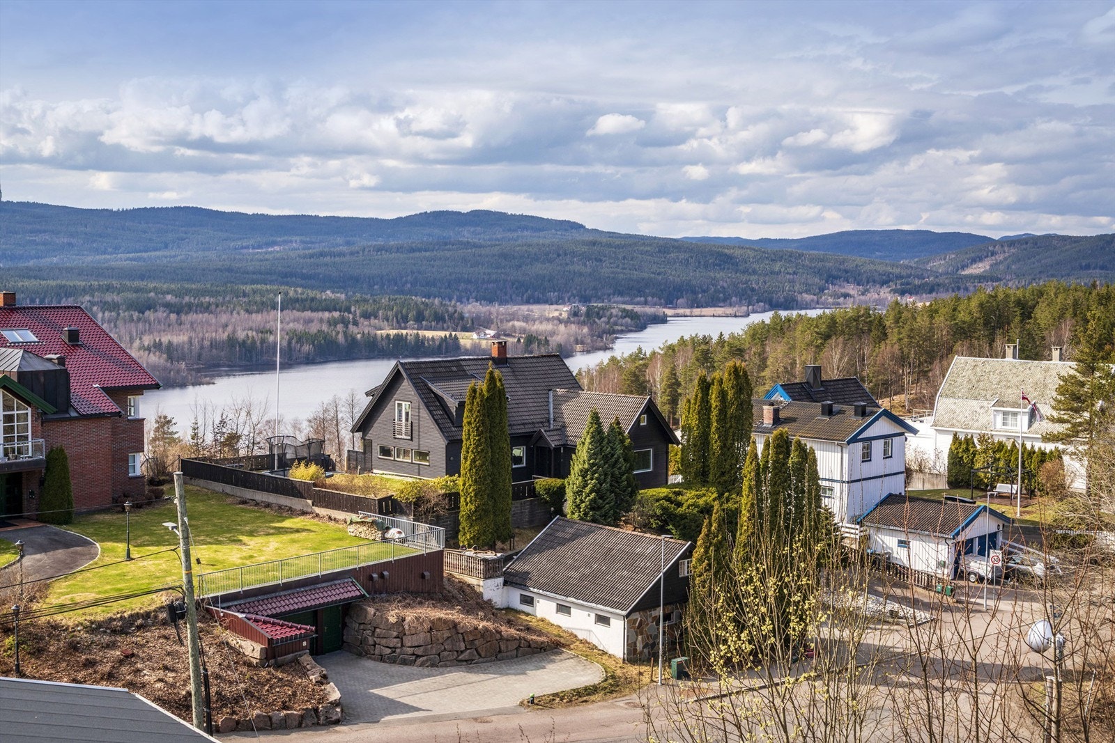 Utsikt fra hovedsoverommet Galleribilde
