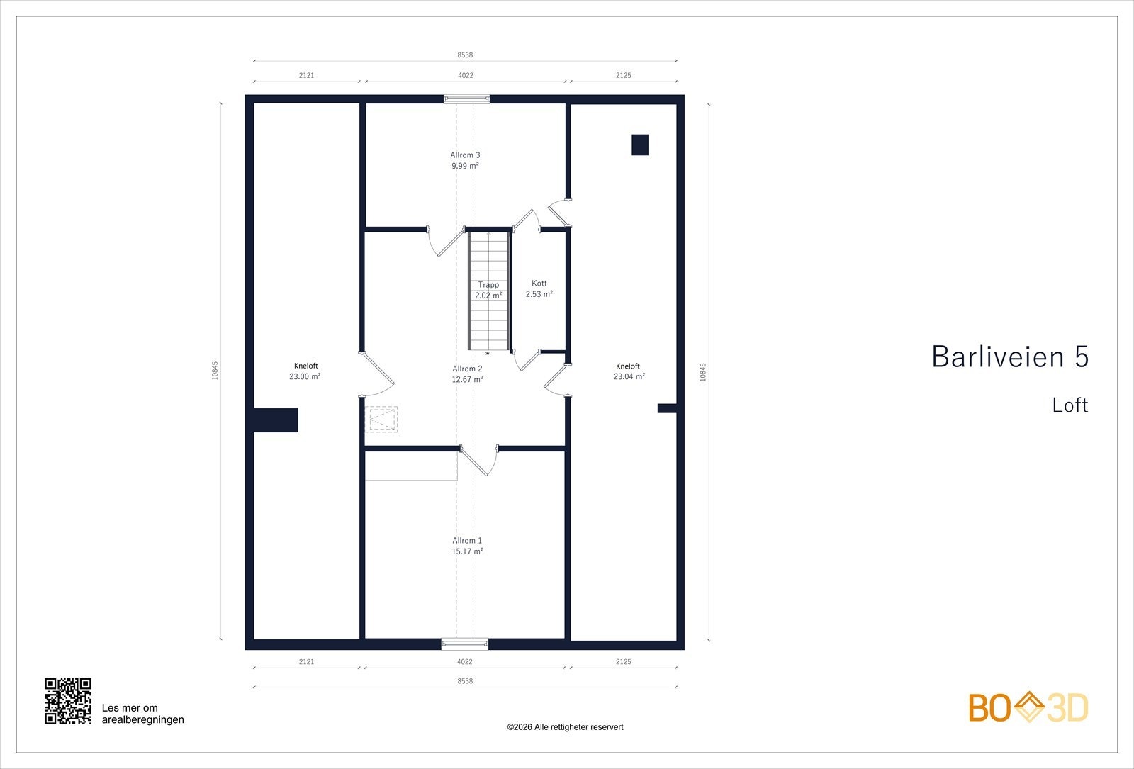 Barliveien 5-Loft Galleribilde