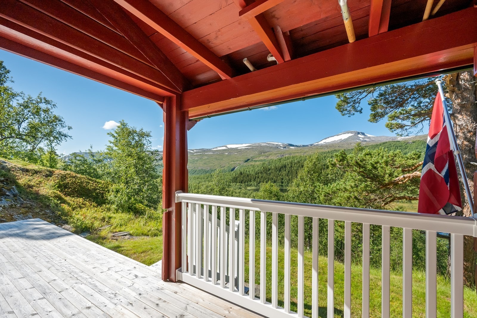 Hytten er et perfekt utgangspunkt for tur sommer og vinter Galleribilde
