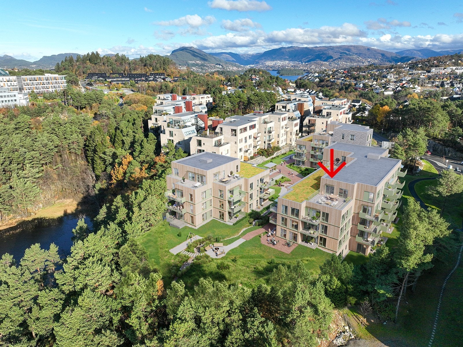 Velkommen til Sandsliåsen Park, leilighet C505 - salg av kontrakt (Illustrasjon - avvik vil forekomme) Galleribilde