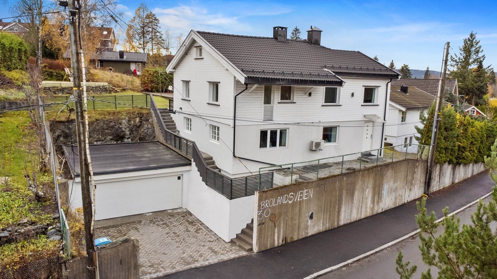 Drenering og tak ble utskiftet i 2018. Galleribilde